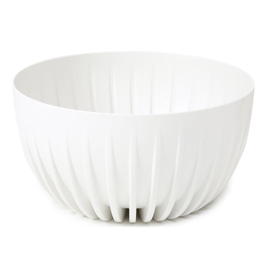 AP Supplies Mira Bowl Pot, Insert and Hole With Plug 240mm White