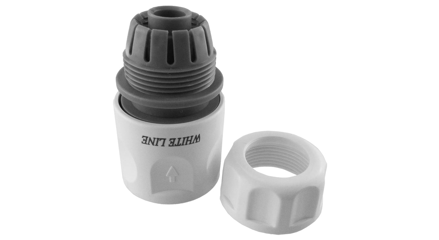 Female Hose Connector, 1/2in or 5/8in Hose, WL Hose Pipe Fitting Water Connector