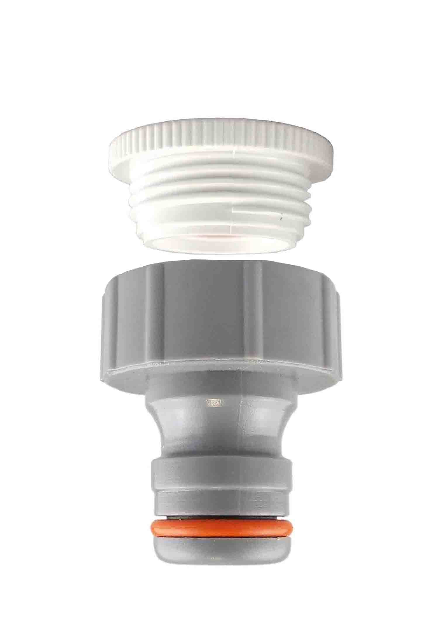 Female Tap Connector 1in-3/4in BSPF Max Flo WL Hose Pipe Fitting Water Connector