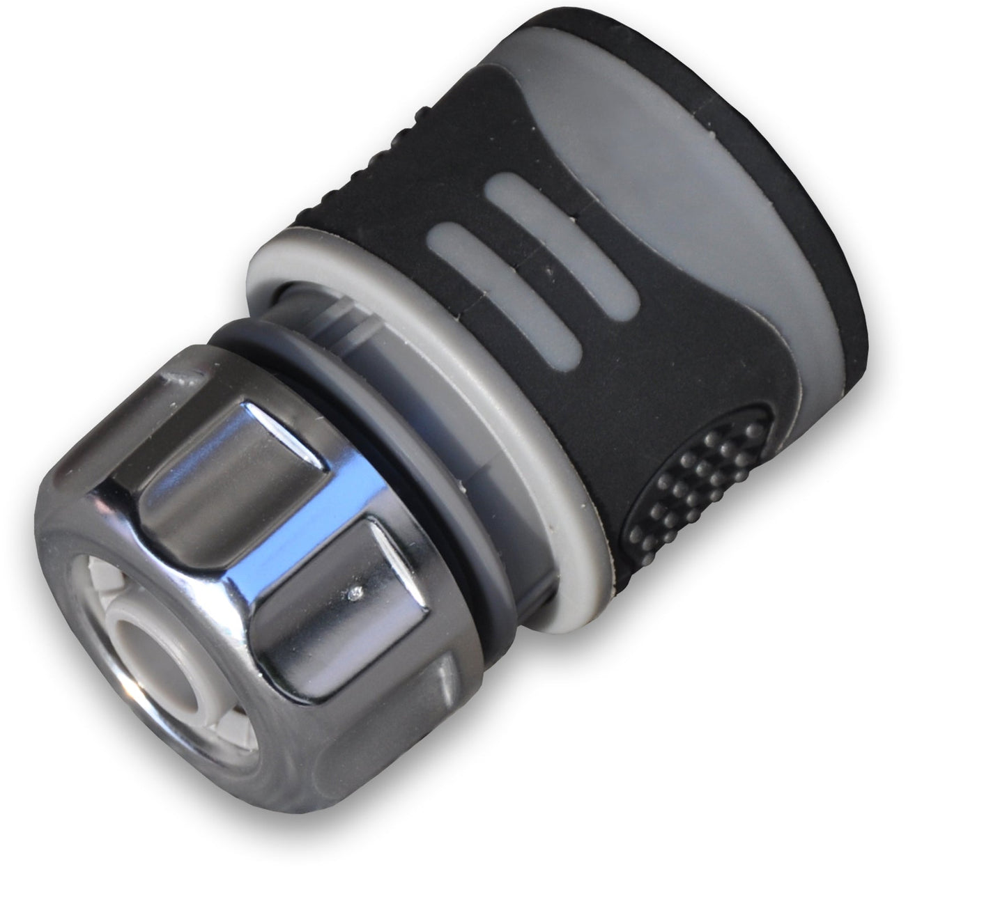 Female Hose Connector, 1/2in or 5/8in Hose, Grey for Drip Irrigation Fitting