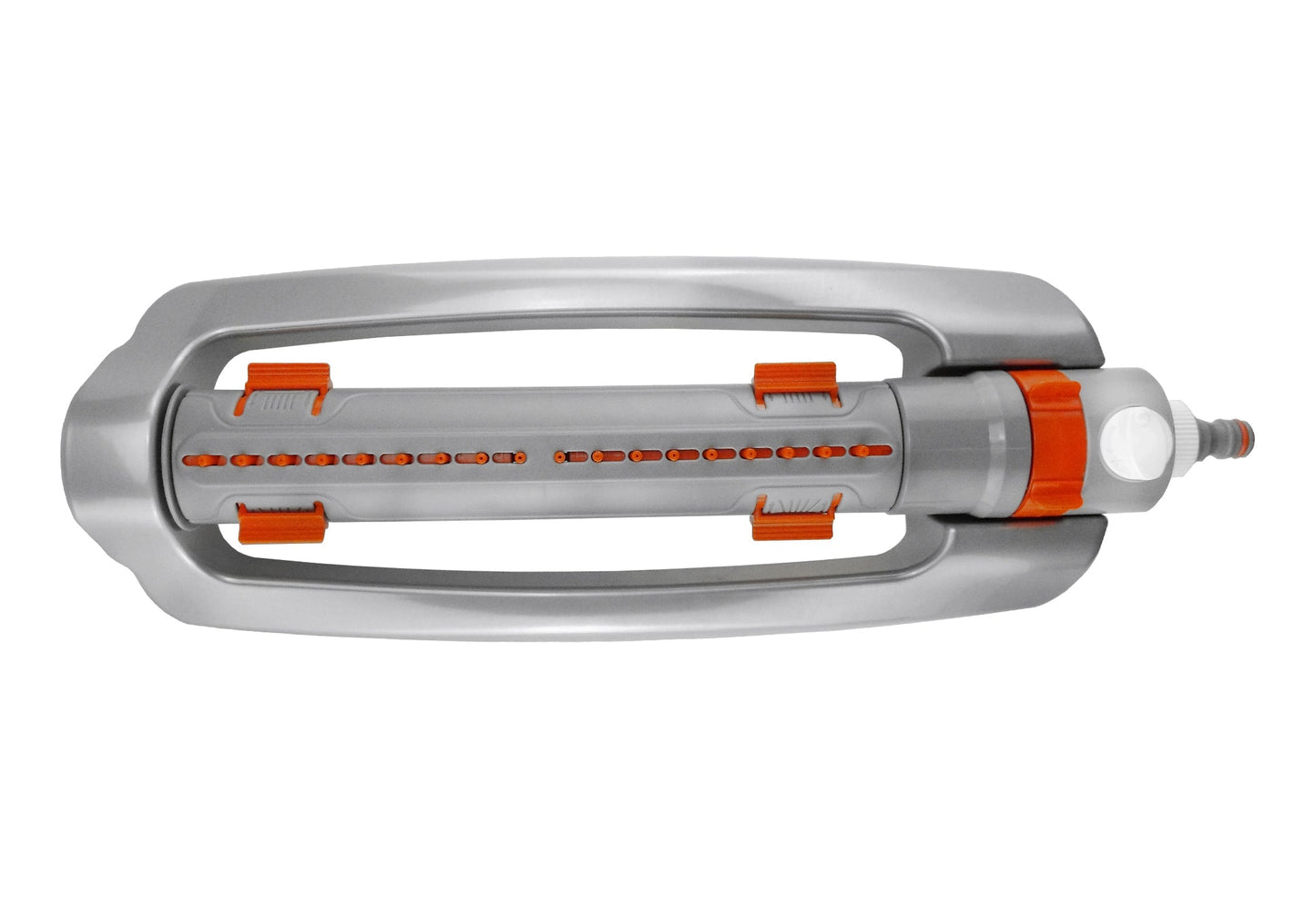 Metal Variable-Width Oscillating Sprinkler White Line for DIY Workshop Accessory