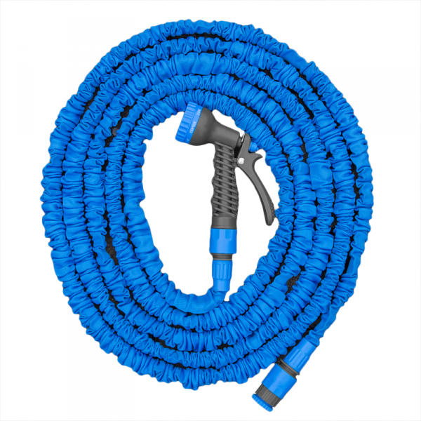 Expanding Trick Hose 10m - 30m Blue Outdoor Watering Kit Outdoor Hose Accessory