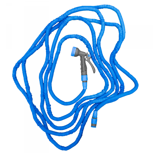 Expanding Trick Hose 10m - 30m Blue Outdoor Watering Kit Outdoor Hose Accessory