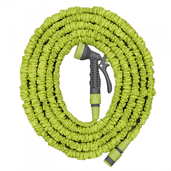 Expanding Trick Hose 10m - 30m Lime Outdoor Watering Kit Outdoor Hose Accessory