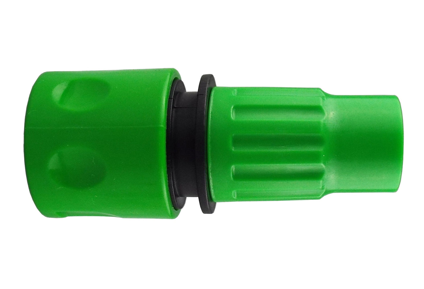 Expanding Hose Connector Green Pipe and Water Fitting Garden Water Connector