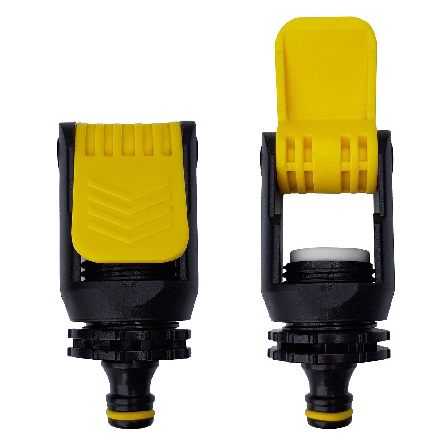 Kitchen Tap Adaptor "Non Branded" Yellow Outdoor Watering Kit Hose Connector Set